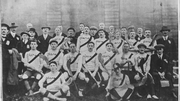 The Clare team that won the 1914 All-Ireland SHC Final. 