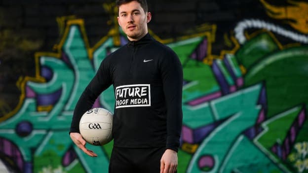 Corofin and Galway footballer Ian Burke at the launch of Future Proof Media.