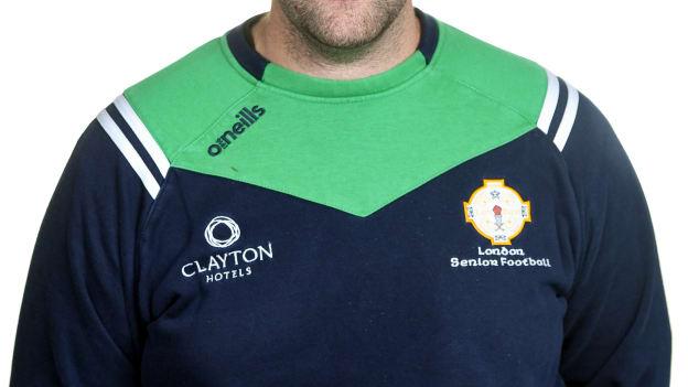 New London senior football manager Michael Maher.