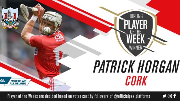 GAA.ie Hurler of the Week Patrick Horgan.
