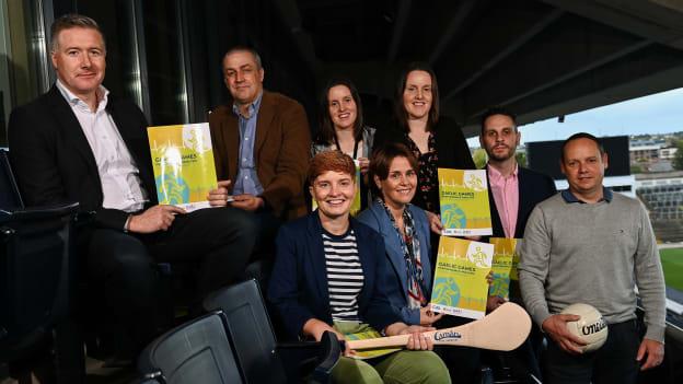 Members of the GAA's Coaching and Games Department and Gaelic Games Sports Science Working Group pictured at the launch of the Gaelic Games Performance Analysis Guide for Good Practice in Croke Park. 