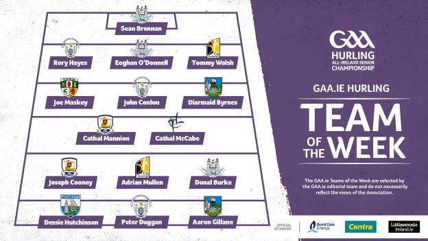 This week's GAA.ie Hurling Team of the Week.