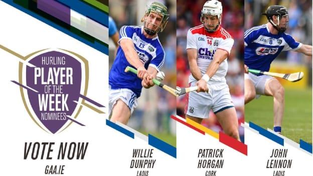 GAA.ie Hurler of the Week nominations.
