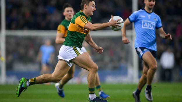 James O'Donoghue of Kerry during the Allianz Football League Division 1 Round 1 match between Dublin and Kerry at Croke Park in Dublin. 