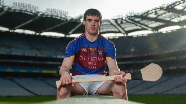 UL student PJ Scully pictured at the launch of the Independent.ie Fitzgibbon Cup.