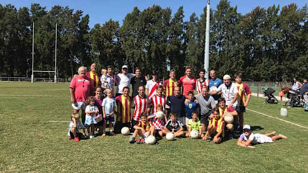 San Isidro Gaelico Members after a training session