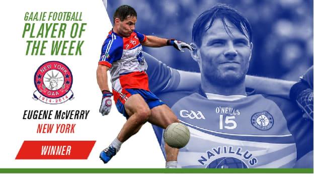 GAA.ie Footballer of the Week Eugene McVerry.