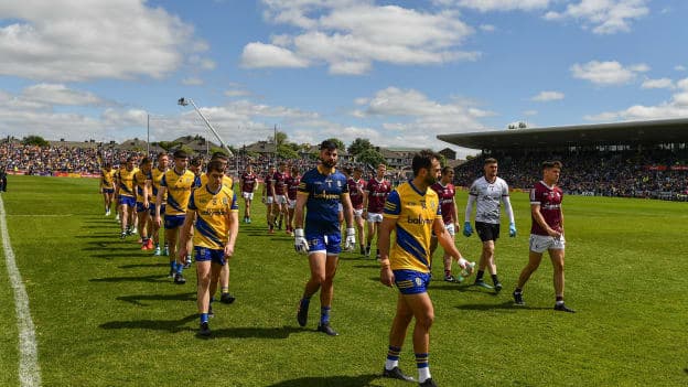 Donie Smith captained Roscommon in the 2022 Connacht SFC Final against Galway at Pearse Stadium.