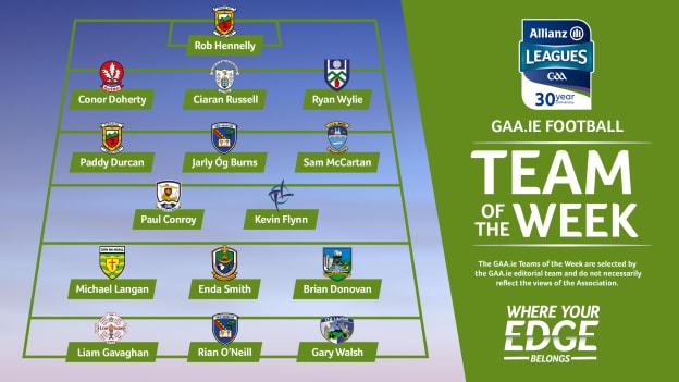 This week's GAA.ie Football Team of the Week.