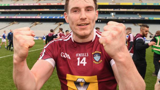 Kieran Martin captained Westmeath to the Allianz Football League Division Three title.
