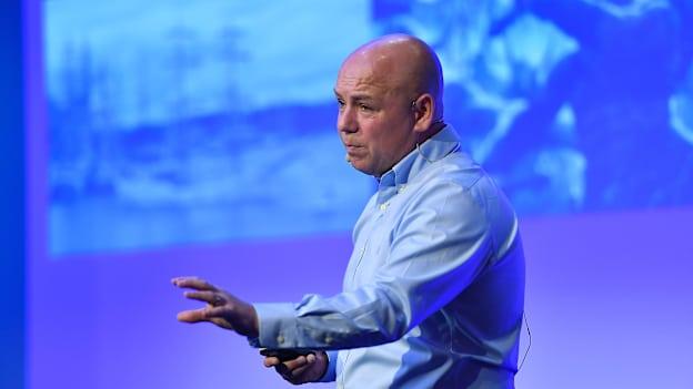 Former Waterford manager, Derek McGrath, is one of 18 members of the coaching work shop tasked with producing practical three-hour coaching sessions for adult players. 