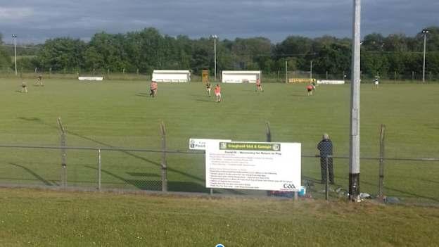 The Craughwell senior hurlers made a welcome return to training on Wednesday evening.