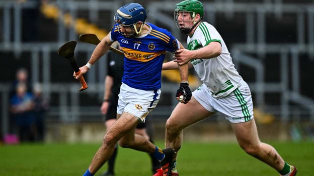 Paul Quirke fired over four points from play for St. Rynagh's this afternoon. 