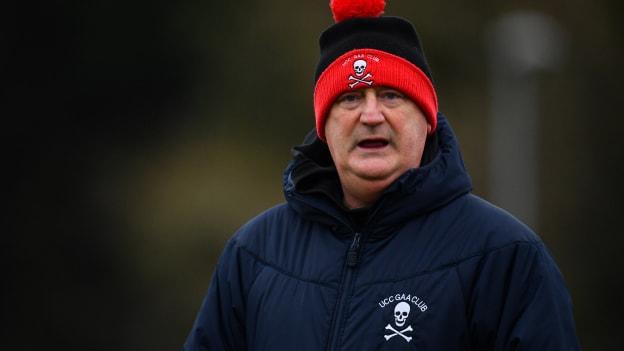 Tom Kingston is in charge of the UCC Fitzgibbon Cup hurling team.