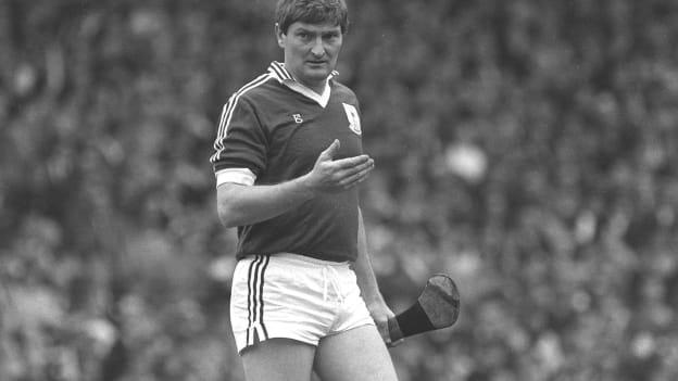 Noel Lane of Galway during the 1989 Royal Liver National Hurling League Final between Galway and Tipperary at Croke Park in Dublin. 