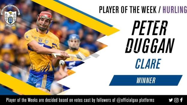 GAA.ie Hurler of the Week Peter Duggan.
