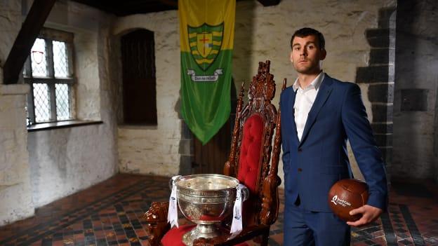 Former Donegal football Eamon McGee pictured at the launch of the Bord Gáis Energy Legends Tours.