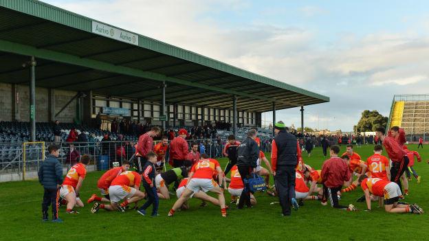 The Castlebar Mitchels panel following the Connacht SFC Quarter Final win against Tourlestrane at Markievicz Park.