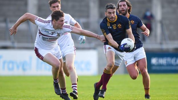 Bernard Brogan in Dublin SFC action for St Oliver Plunketts-Eoghan Ruadh against Raheny last week at Parnell Park.