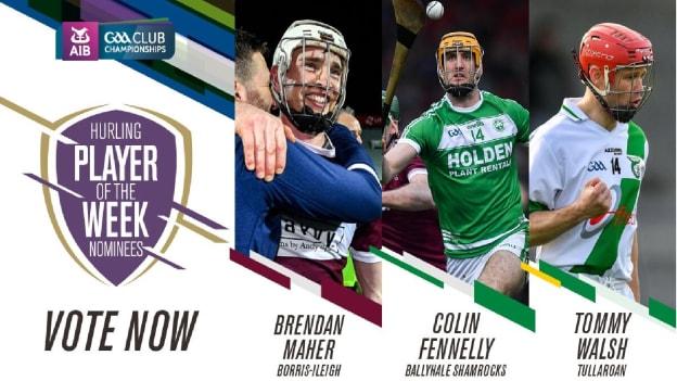 GAA.ie Hurler of the Week nominations.