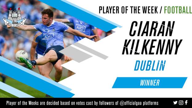 GAA.ie Footballer of the Week Ciaran Kilkenny.