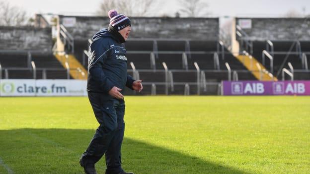 Westmeath manager Joe Quaid during the Allianz Hurling League Division 2A Final at Cusack Park, Ennis.