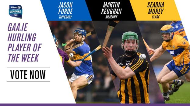 GAA.ie Hurler of the Week nominations.