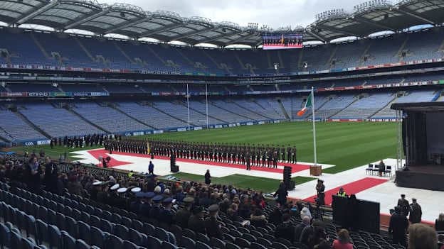 The ceremony takes place at Croke Park