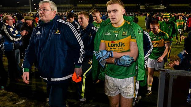 Kevin Fahey, Clonmel Commercials, walks off the pitch after the match. 