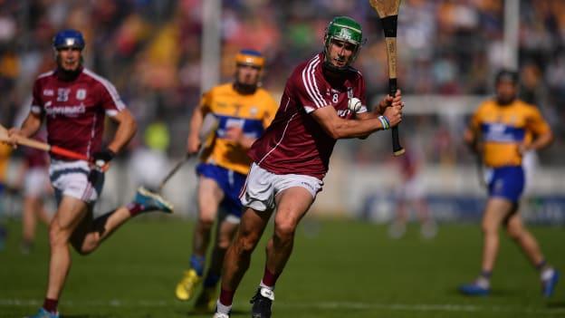 Galway captain David Burke during the 2016 All Ireland SHC Quarter-Final against Clare.