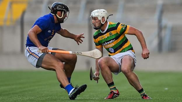 Glen Rovers' Patrick Horgan in Cork Senior Hurling Championship action against St Finbarrs.