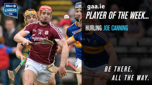 Joe Canning romped home in the hurling vote this week