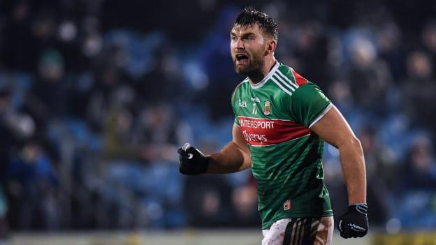 Aidan O'Shea impressed for Mayo against Cavan at Elverys MacHale Park on Saturday evening.