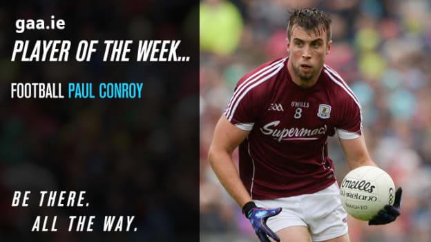 Footballer of the Week Paul Conroy.