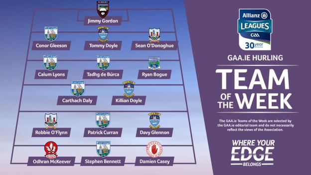 This week's GAA.ie Hurling Team of the Week.