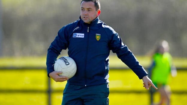 Donegal Ladies Football team manager, Maxi Curran. 