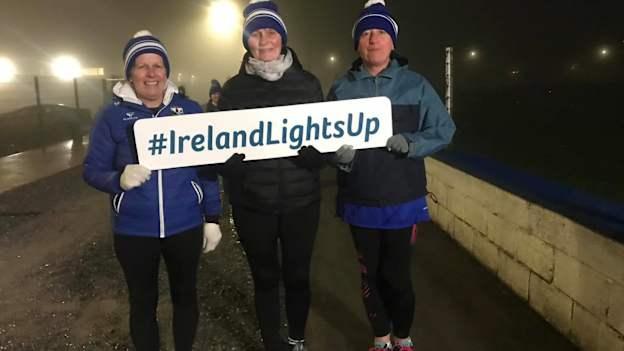 Latton O'Rahilly GAA club are one of over 1,000 taking part in the country’s biggest community walking initiative, ‘Ireland Lights Up’.