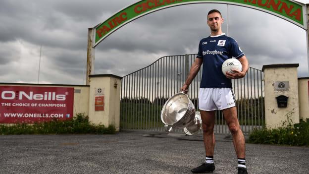 Dublin footballer James McCarthy pictured outside the Ballymun Kickhams GAA Grounds.