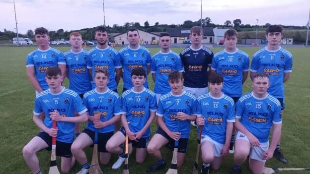 The Longford Slashers U-17 hurlers who will contest Sunday's Táin Óg League Division 2 Final against Carndonagh of Donegal. 