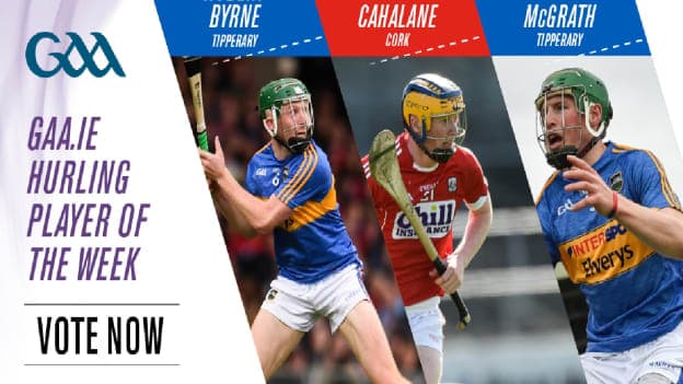 GAA.ie Hurler of the Week nominations.