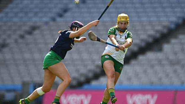 Meath's Ellen Burke in action against Kerry during a Division 2A Camogie League encounter at Croke Park earlier this year.  Photo by Eóin Noonan/Sportsfile