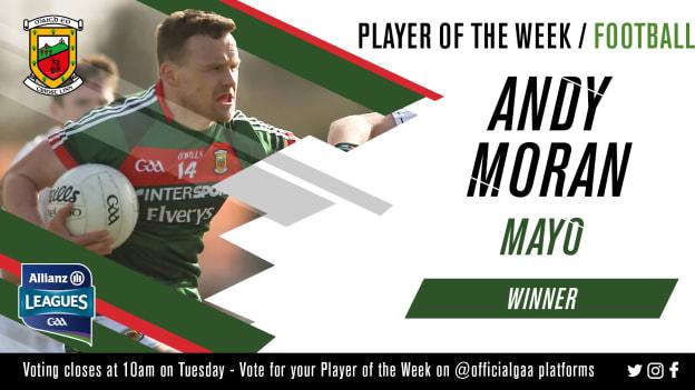 GAA.ie Footballer of the Week Andy Moran.