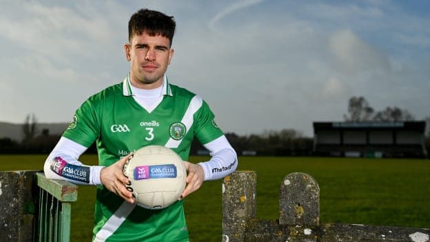 Sean Kelly of Maigh Cuilinn, Galway, pictured ahead of the AIB GAA All-Ireland Football Senior Club Championship Semi-Final, which takes place this Sunday, January 8th at Croke Park at 3.30pm. The AIB GAA All-Ireland Club Championships features some of #TheToughest players from communities all across Ireland. It is these very communities that the players represent that make the AIB GAA All-Ireland Club Championships unique. Now in its 32nd year supporting the GAA Club Championships, AIB is extremely proud to once again celebrate the communities that play such a role in sustaining our national games. 
