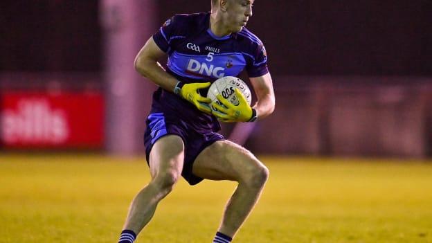 Tom Lahiff of St Jude's during the Go Ahead Dublin County Senior Club Football Championship Semi-Final match between St Jude's and Lucan Sarsfields at Parnell Park in Dublin. 