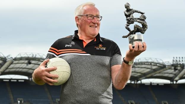 Former Kerry Footballer Pat Spillane in attendance at the launch of PwC's celebration of the 50th anniversary of the All-Stars at Croke Park in Dublin. Ireland's most prestigious sports awards were first presented in 1971.