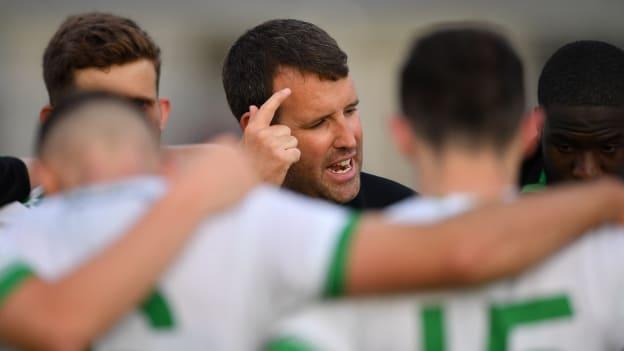 London senior football manager Michael Maher.