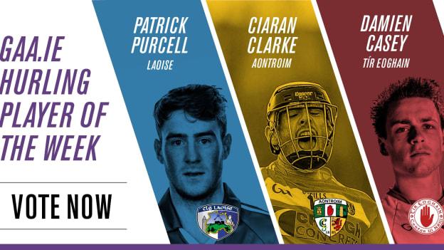 Hurler of the Week nominees.