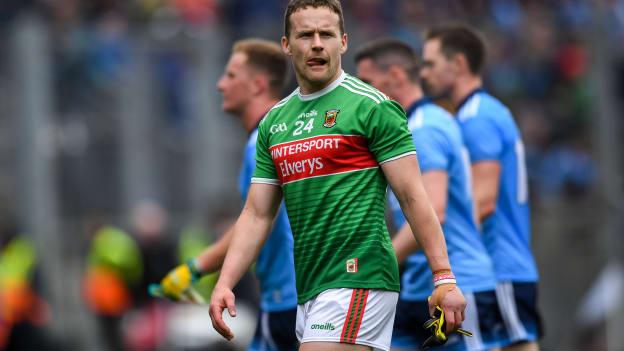 Andy Moran following Mayo's All Ireland SFC Semi-Final loss against Dublin at Croke Park.