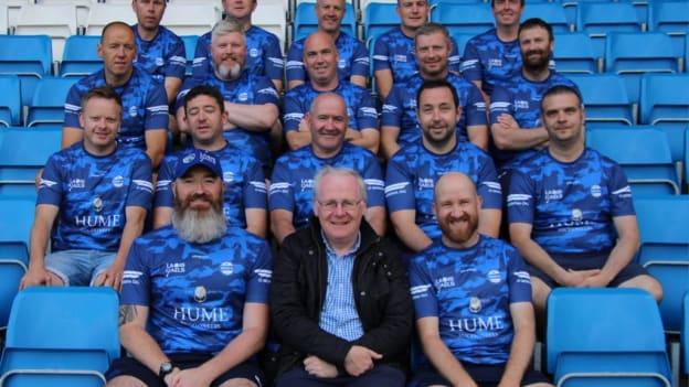 Coaches and organisers pictured at Laois Hire O'Moore Park.