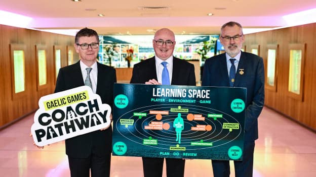 Moggan has high hopes for Gaelic Games Coach Pathway